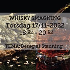 Whiskysmagning tordag d. 17 november 2022 - slikforvoksne.dk